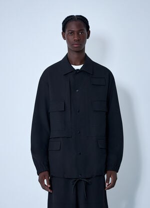 Y-3 Coach Shirt Jacket Black yyy0162023