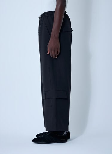 Y-3 Logo Motif Track Pants Black yyy0162024