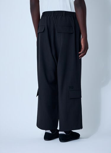 Y-3 Logo Motif Track Pants Black yyy0162024