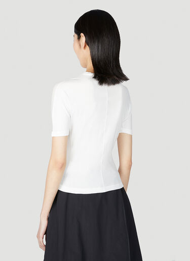 Fitted T-Shirt Y-3 Fitted T-Shirt White yyy0252002