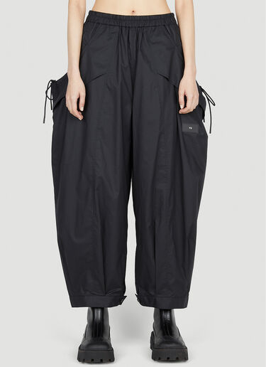 Wide Tapered Leg Track Pants Y-3 Wide Tapered Leg Track Pants Black yyy0252004