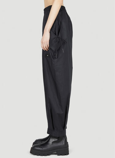Wide Tapered Leg Track Pants Y-3 Wide Tapered Leg Track Pants Black yyy0252004