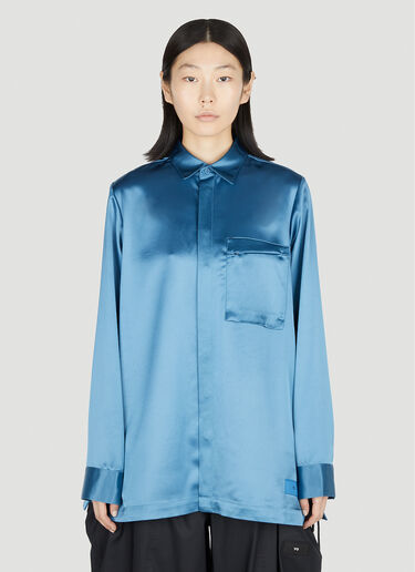Y-3 실키 셔츠 블루 yyy0252011