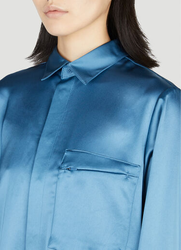 Silky Shirt Y-3 Silky Shirt Blue yyy0252011