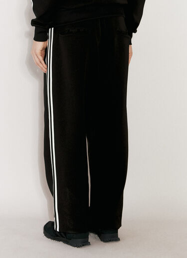 Three-Stripe Track Pants Y-3 Three-Stripe Track Pants Black yyy0356004