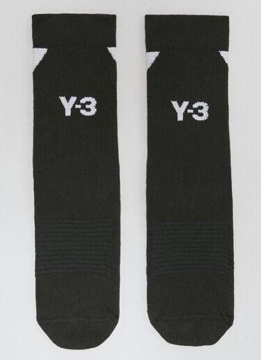 High-Top Logo Socks Y-3 High-Top Logo Socks Black yyy0356031