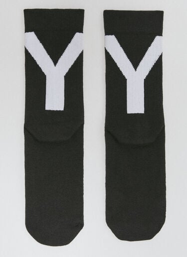 High-Top Logo Socks Y-3 High-Top Logo Socks Black yyy0356031