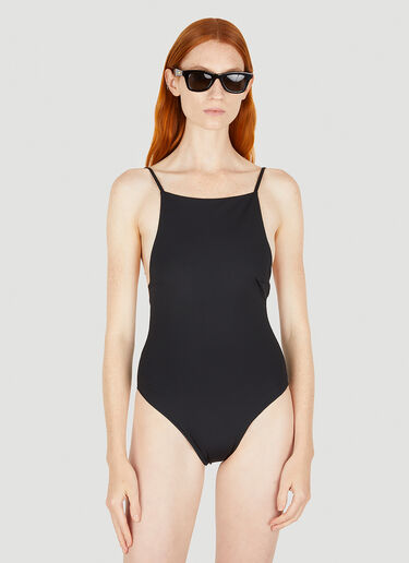 Square Neck Swimsuit Ziah Square Neck Swimsuit Black zia0249001