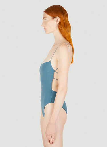 Fine Strap Swimsuit Ziah Fine Strap Swimsuit Blue zia0249003