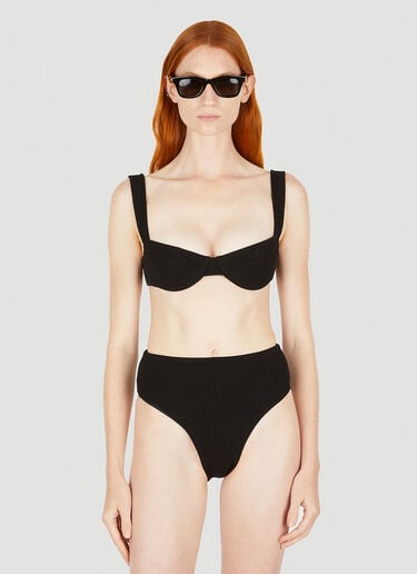 Ella Bouclê Bikini Top Ziah Ella Bouclê Bikini Top Black zia0249008