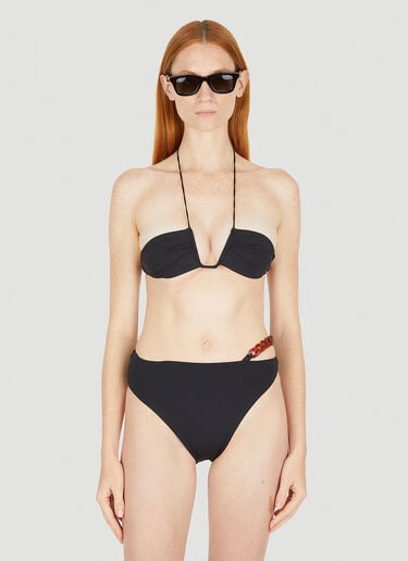 Neal Halter Bikini Top Ziah Neal Halter Bikini Top Black zia0251002