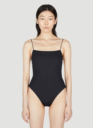 Fine Strap One Piece Swimsuit Ziah Fine Strap One Piece Swimsuit Black zia0253005