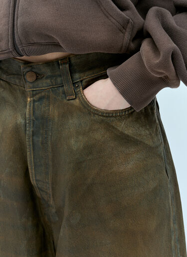 スーパーバギーフィットジーンズ Acne Studios スーパーバギーフィットジーンズ グリーン acn0354001