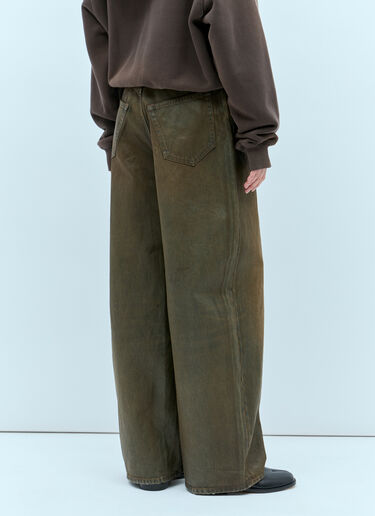 Acne Studios スーパーバギーフィットジーンズ  グリーン acn0354001