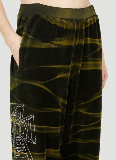 Tie Dye Track Pants Aries x Juicy Couture Tie Dye Track Pants Dark Green ajy0352005