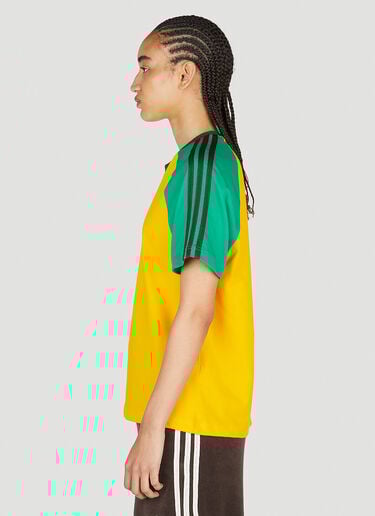 adidas by Wales Bonner Signature Stripe T-Shirt Yellow awb0352009