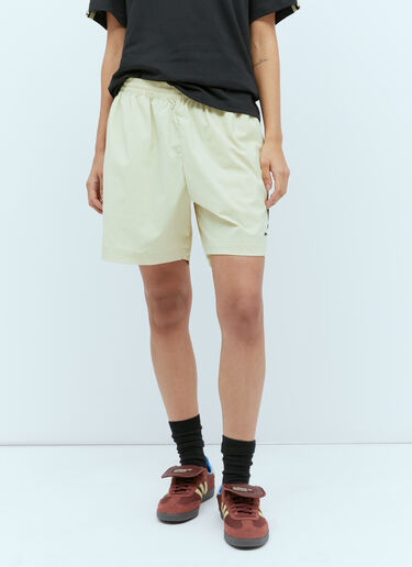 adidas by Wales Bonner 로고 자수 트랙 쇼츠 베이지 awb0354001