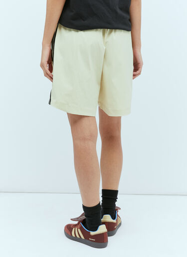 adidas by Wales Bonner 로고 자수 트랙 쇼츠 베이지 awb0354001