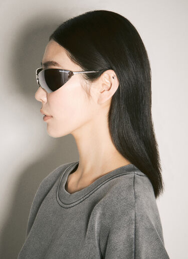 Razor Cat Sunglasses Balenciaga Razor Cat Sunglasses Silver bcs0354004