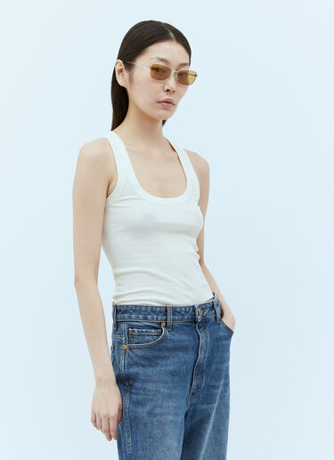 Bottega Veneta 스플릿 사각 선글라스  실버 bos0355003