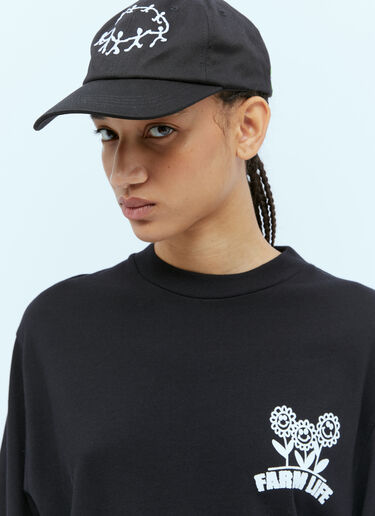 Carne Bollente Dance Hole Baseball Cap Black cbn0354004