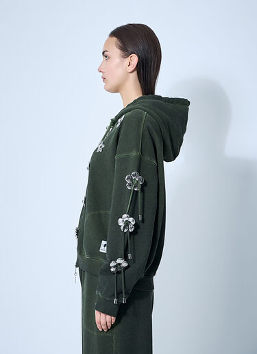 Dallas Hooded Sweatshirt Chopova Lowena Dallas Hooded Sweatshirt Grey cho0360010