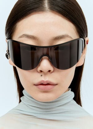 Acne Studios Metal Frame Sunglasses Black cns0356001