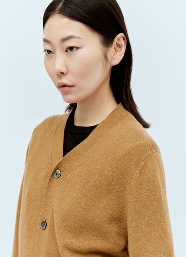 羊毛针织开衫 Comme Des Garçons PLAY 羊毛针织开衫 驼色 cpl0356011