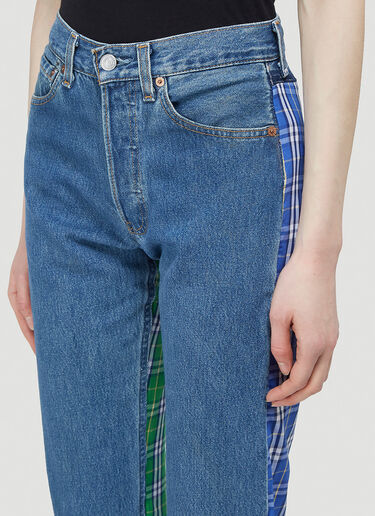 Upcycled Split Jeans (DI)VISION Upcycled Split Jeans Blue div0342012