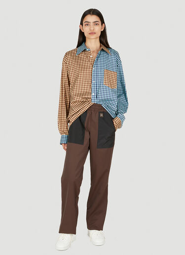 Two-Tone Check Shirt (Di)vision Two-Tone Check Shirt Blue div0348005