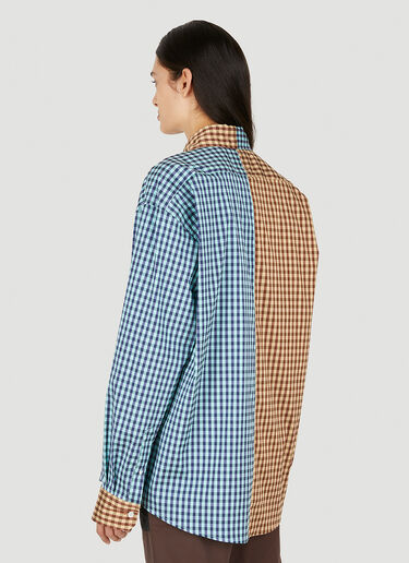 Two-Tone Check Shirt (Di)vision Two-Tone Check Shirt Blue div0348005