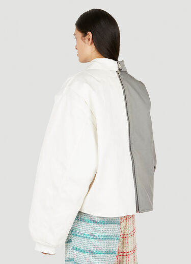 (Di)vision Split Corduroy Bomber Jacket White div0348013