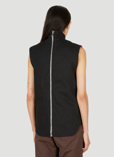 Workwear Denim Vest Jacket (Di)vision Workwear Denim Vest Jacket Black div0348027