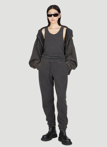 Washed Heavy Track Pants Entire Studios Washed Heavy Track Pants Black ent0353006