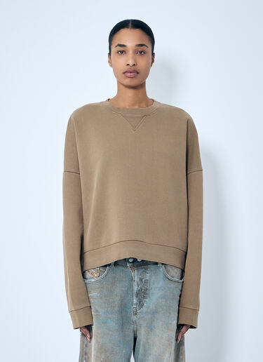 Box Crew Sweatshirt Entire Studios Box Crew Sweatshirt Brown ent0358004