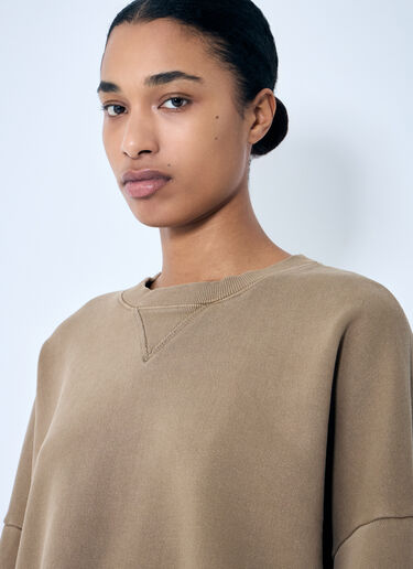 Box Crew Sweatshirt Entire Studios Box Crew Sweatshirt Brown ent0358004