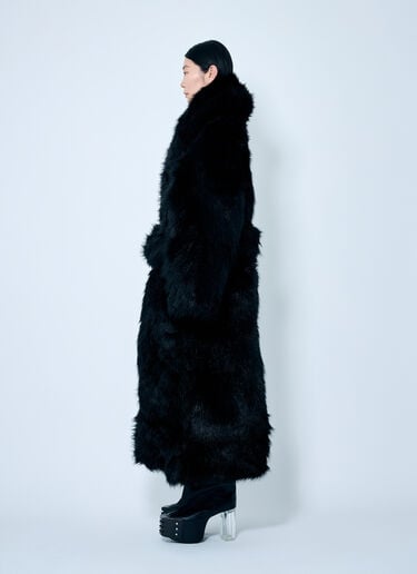 Entire Studios Vast Faux-Fur Coat Black ent0358035