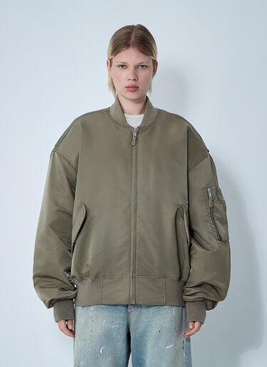 Entire Studios Broad Bomber Jacket Brown ent0359010