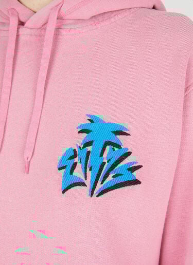 Eytys Lewis Logo Hooded Sweatshirt Pink eyt0349028