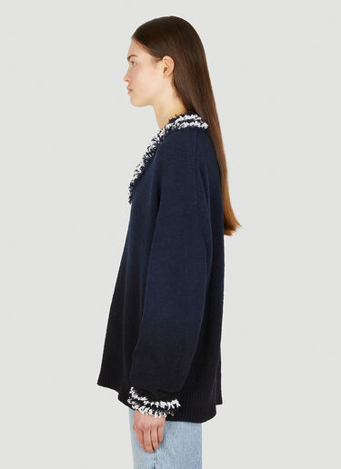 Enzo Ombre Sweater Eytys Enzo Ombre Sweater Navy eyt0351009