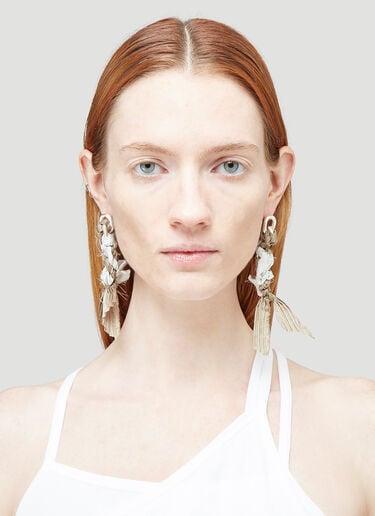 Silk Link Earrings Georgia Kemball Silk Link Earrings Silver gkb0344008