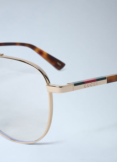 Square Glasses Gucci Square Glasses Gold gus0362004