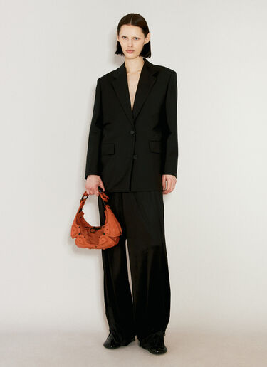 Small Object M02 Half Moon Shoulder Bag Innerraum Small Object M02 Half Moon Shoulder Bag Red inn0356002