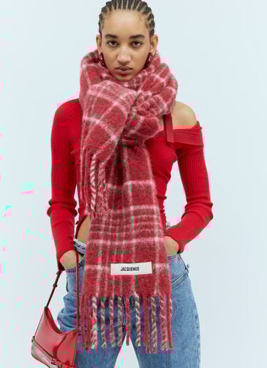 L'Echarpe Carro Scarf Jacquemus L'Echarpe Carro Scarf Red jac0354008