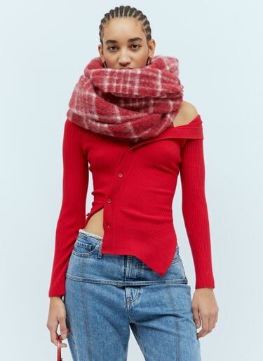 Jacquemus L'Echarpe Carro Scarf Red jac0354008