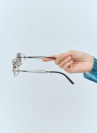 The 55-3175 Sunglasses Jean Paul Gaultier The 55-3175 Sunglasses Silver jpg0358001