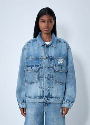 Levi's x Nike Denim Trucker Jacket Blue len0362001