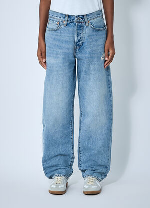 Levi's x Nike Logo Motif Denim Jeans Blue len0362002