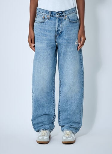 Logo Motif Denim Jeans Levi's x Nike Logo Motif Denim Jeans Blue len0362002