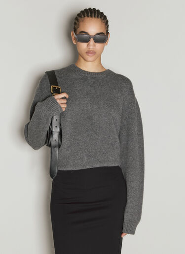 Prada 투명 프레임 선글라스 브라운 lpr0355003